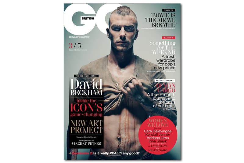 隨英版《GQ》影像解讀 David Beckham 時尚造型風格「發展史」