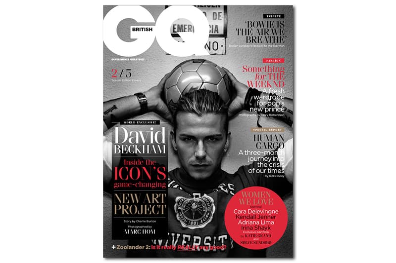 隨英版《GQ》影像解讀 David Beckham 時尚造型風格「發展史」