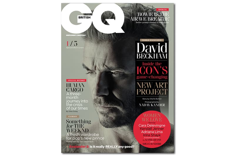 隨英版《GQ》影像解讀 David Beckham 時尚造型風格「發展史」
