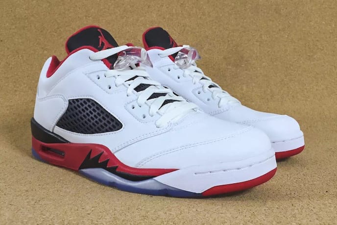 Air Jordan 5 Low「FIRE RED」配色即將上架