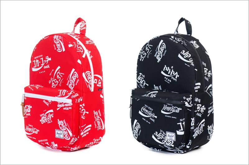 Herschel Supply Co. x Coca-Cola 聯名別注系列上架
