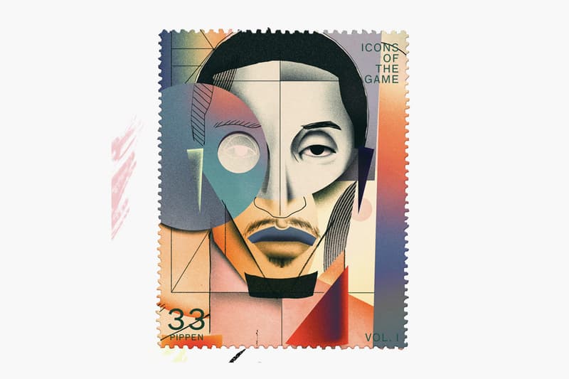 插畫師打造「Icons of The Game」NBA 主題郵票