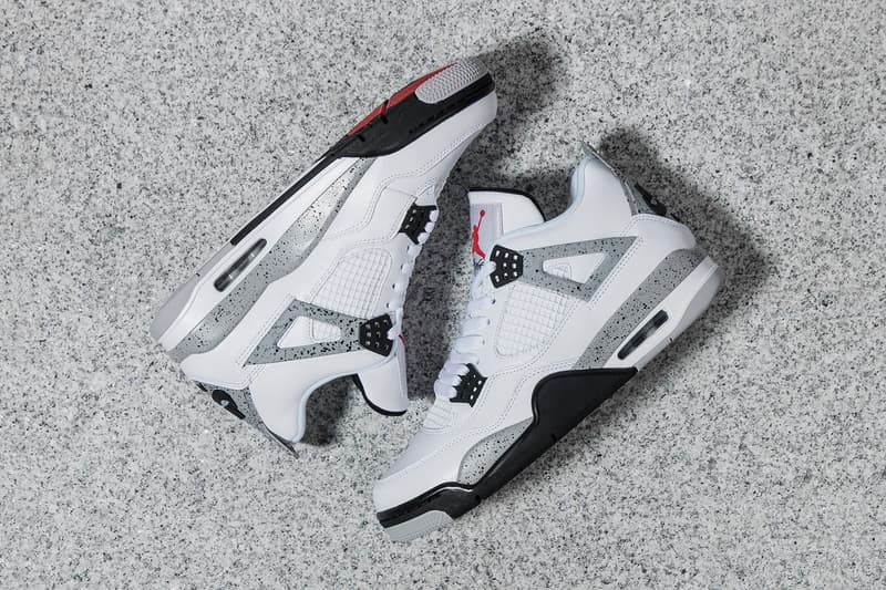 近賞 Air Jordan 4「White Cement」配色