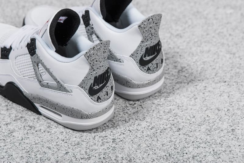 近賞 Air Jordan 4「White Cement」配色