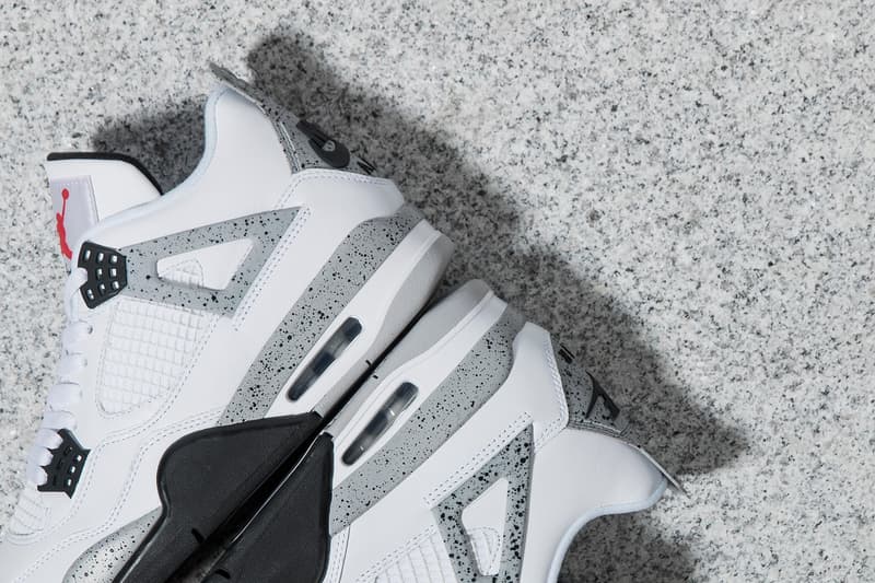 近賞 Air Jordan 4「White Cement」配色
