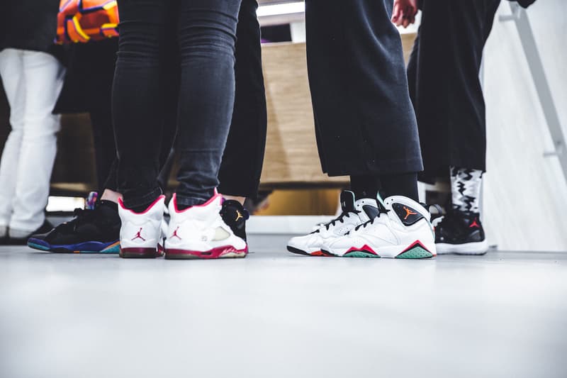 ONFEET :  JORDAN 8 WELLINGTON SNEAKER