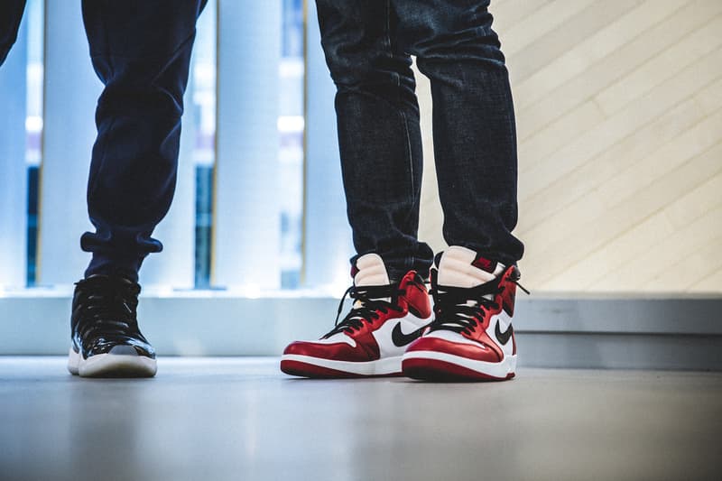 ONFEET :  JORDAN 8 WELLINGTON SNEAKER