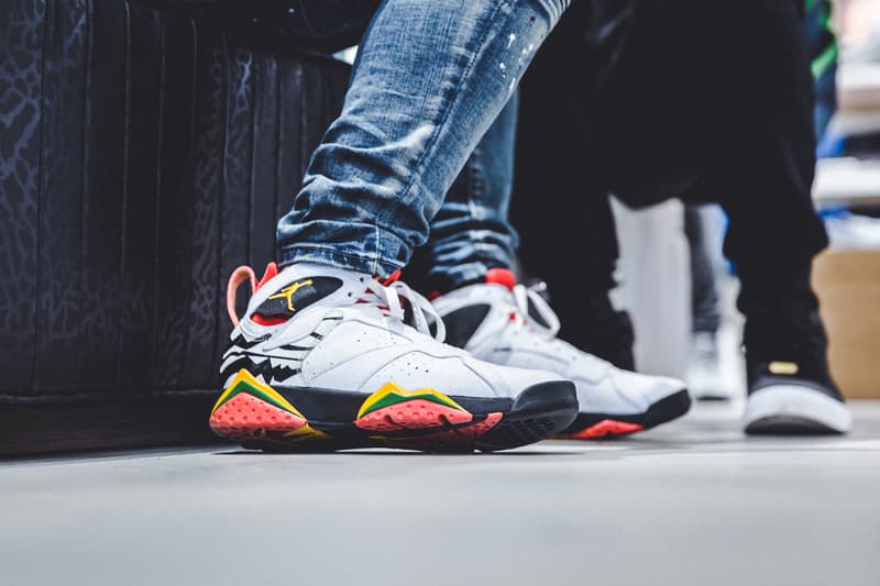 ONFEET :  JORDAN 8 WELLINGTON SNEAKER