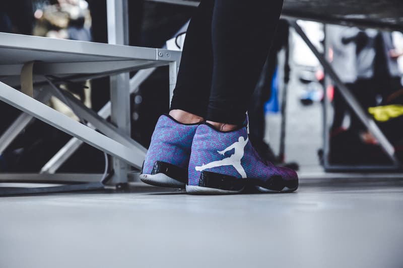 ONFEET :  JORDAN 8 WELLINGTON SNEAKER