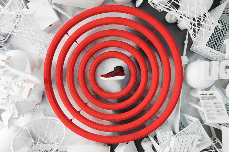 多倫多 Livestock NBA 明星賽期間限定  Air Force 1 展覽開催