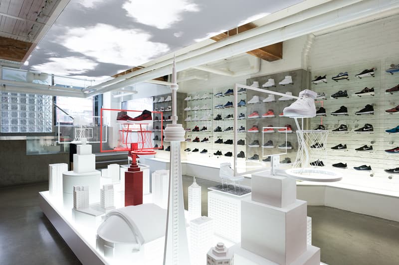 多倫多 Livestock NBA 明星賽期間限定  Air Force 1 展覽開催