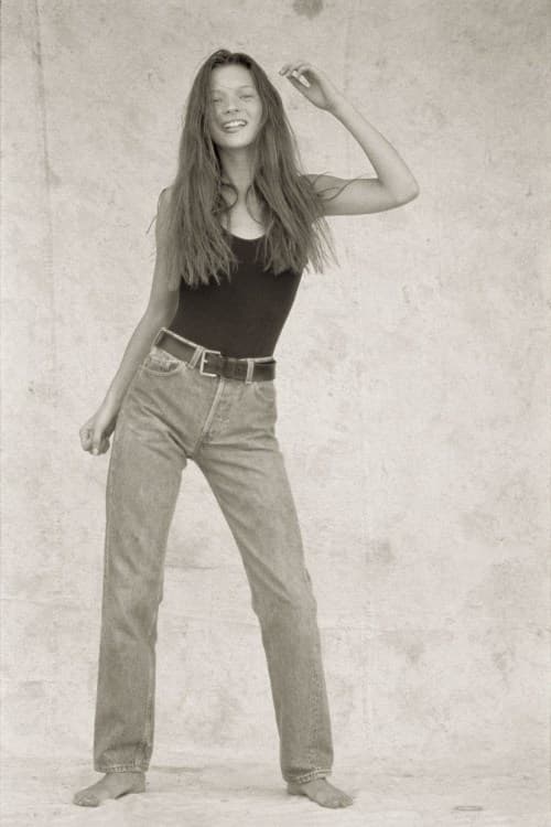 kate moss first modeling shoot by owen-scarbiena