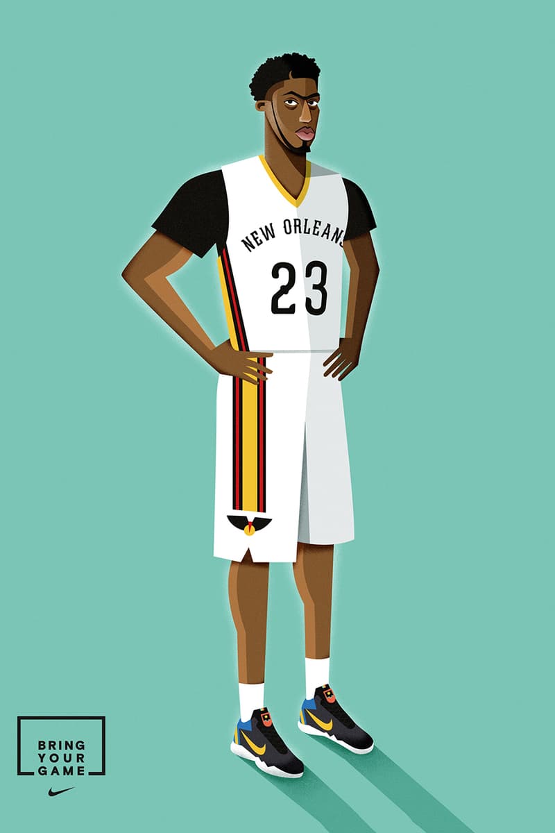 Nike 打造 2016 NBA 全明星主題插畫