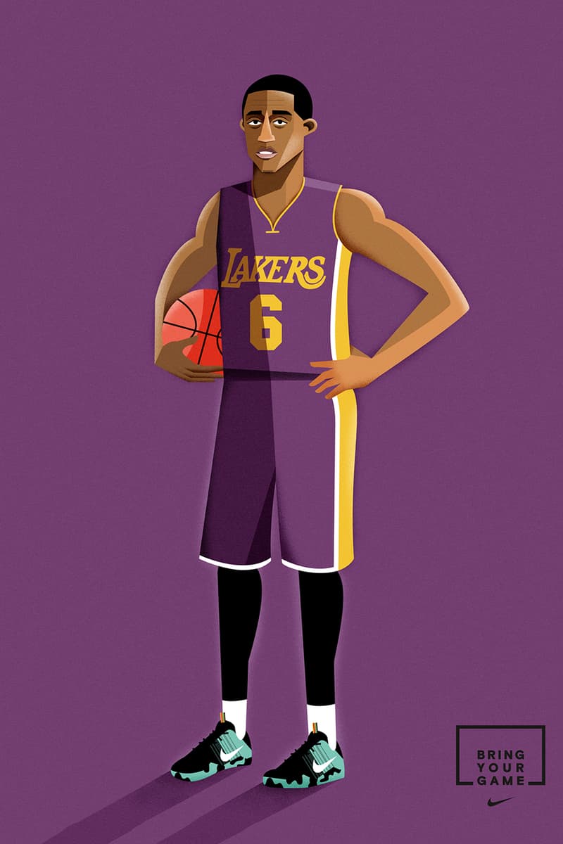 Nike 打造 2016 NBA 全明星主題插畫