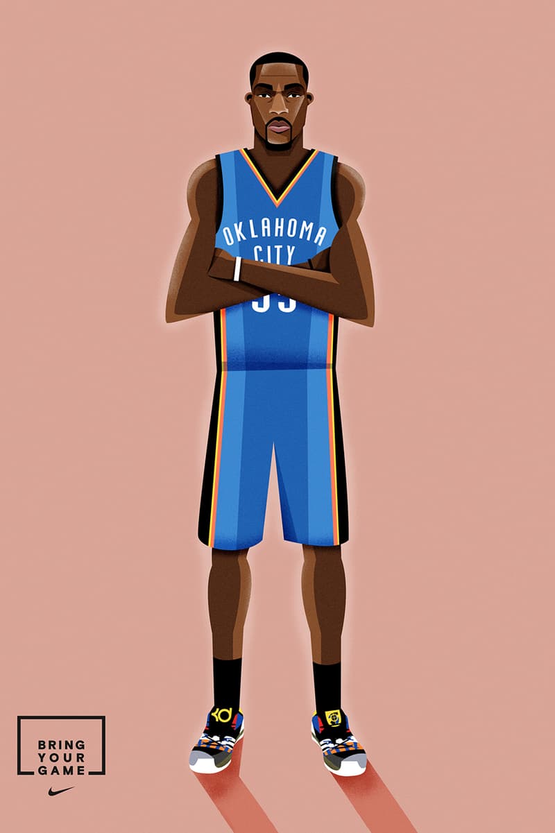 Nike 打造 2016 NBA 全明星主題插畫