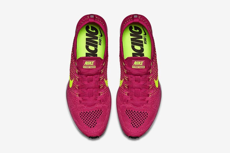 nike flyknit racer fireberry