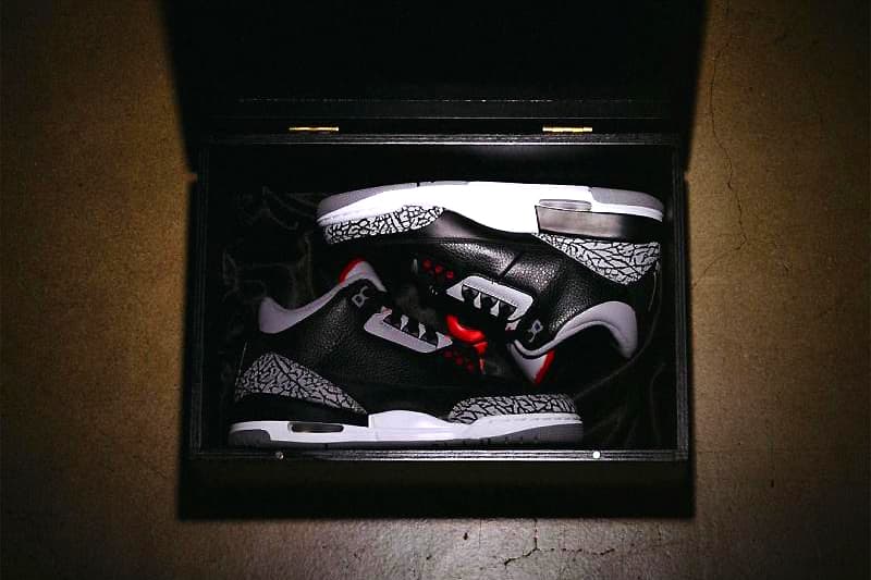 Nike Employee Air Jordan 3 Black Cement gift