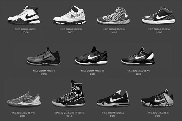 致敬傳奇！Nike 將推出 Kobe Bryant 全套簽名鞋