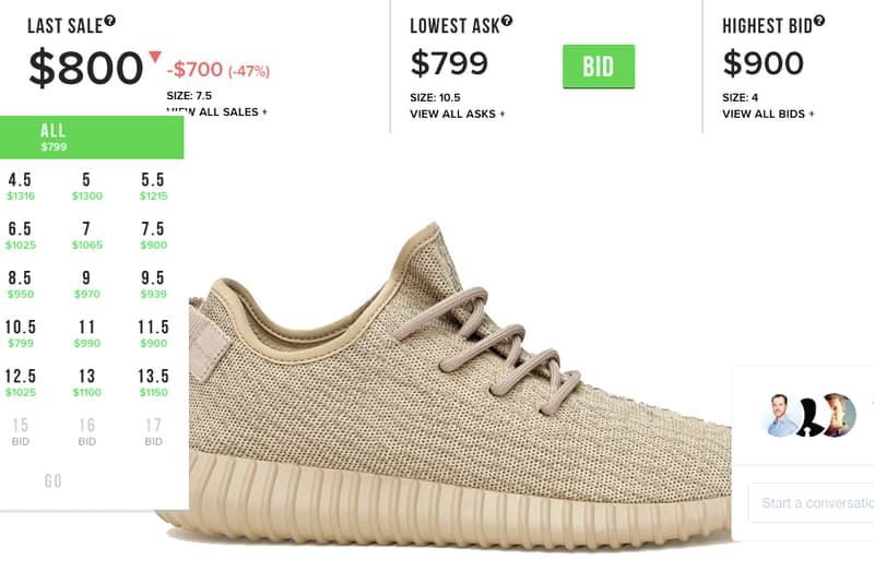 Online sneaker stock market StockX debut