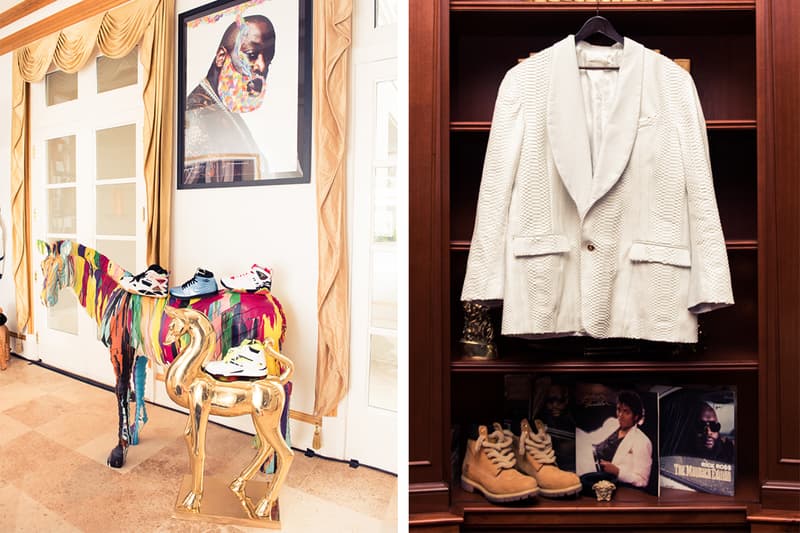 一覽 Rick Ross 震憾無比的球鞋與時尚收藏