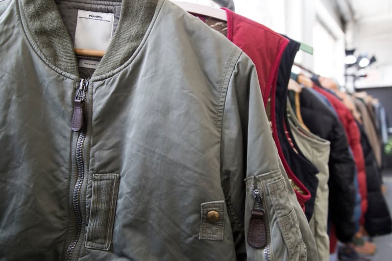 visvim 2016 fall winter showroom new york