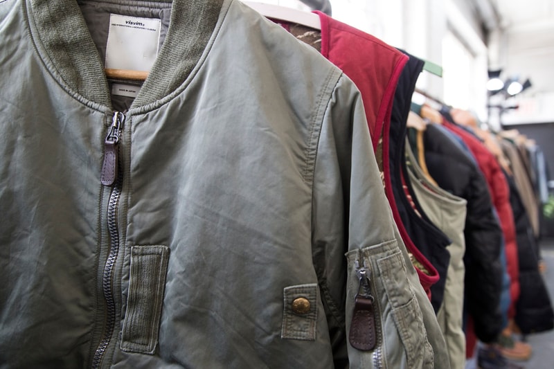 visvim 2016 fall winter showroom new york