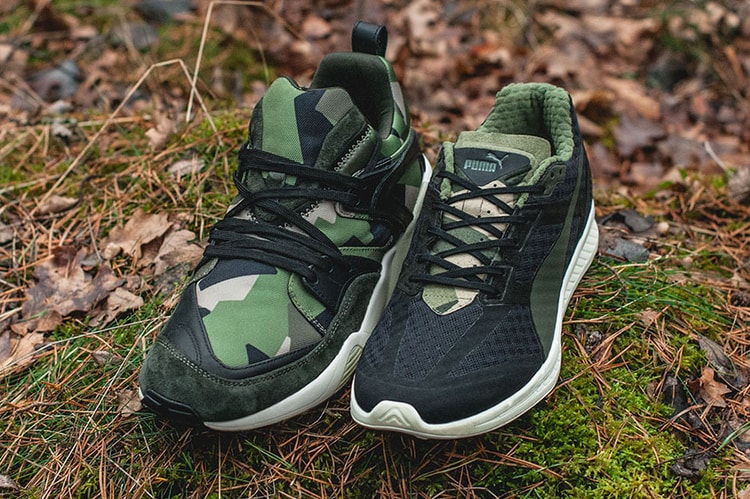 Sneakersnstuff x PUMA 聯名「Swedish Camo」系列