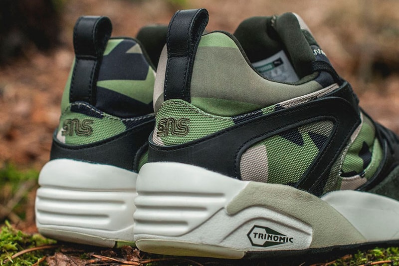 Sneakersnstuff x PUMA 聯名「Swedish Camo」系列