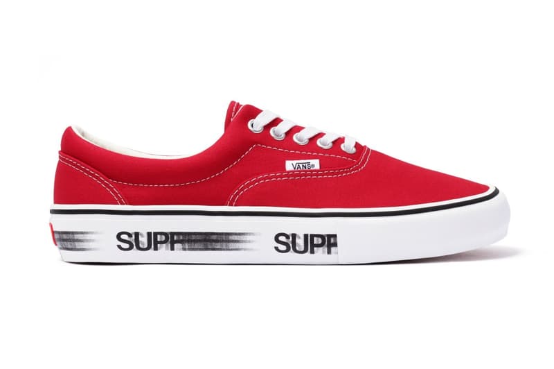 Supreme x Vans Era「Motion Logo」系列正式發佈