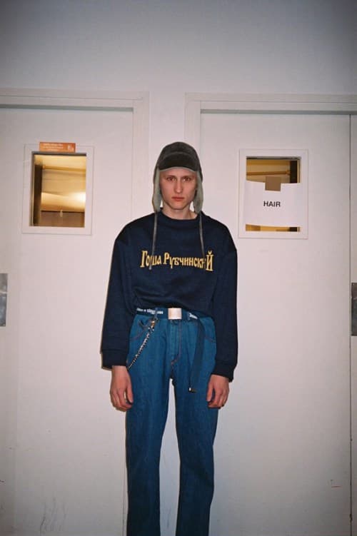 Gosha Rubchinskiy 2016 秋冬系列發佈會幕後花絮