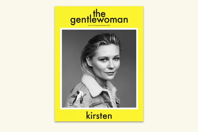 《the gentlewoman》第 13 期封面人物 - Kirsten Dunst
