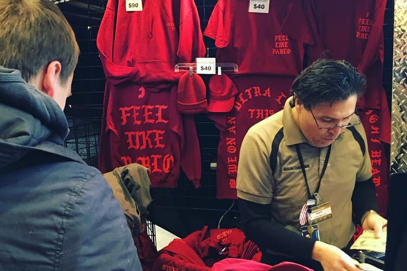 Kanye West 與 Cali Thornhill DeWitt 合作推出之《The Life of Pablo》紀念品曝光