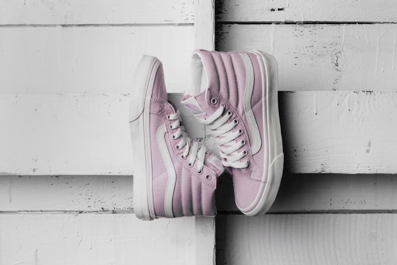 vans womens sk8 hi slim pastel