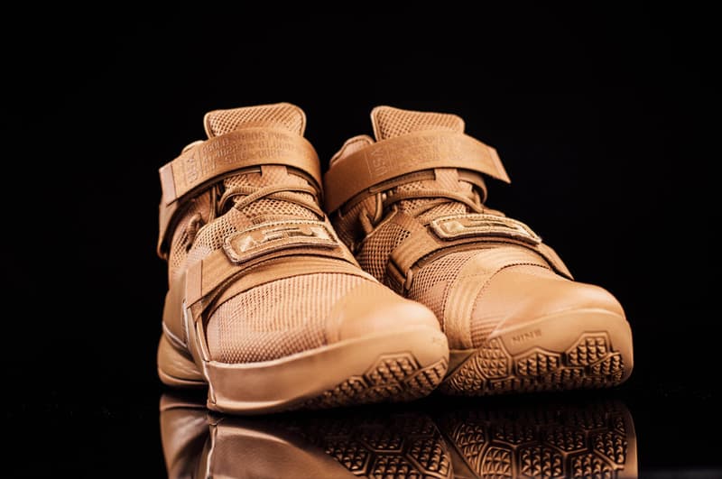 Nike LeBron Zoom Soldier 9 全新配色設計「Wheat」