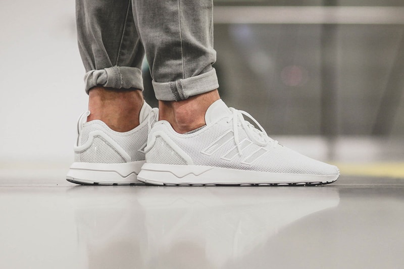 adidas Originals ZX Flux ADV 全白配色