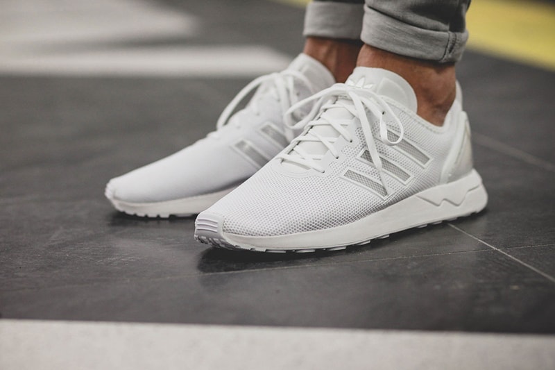 adidas Originals ZX Flux ADV 全白配色