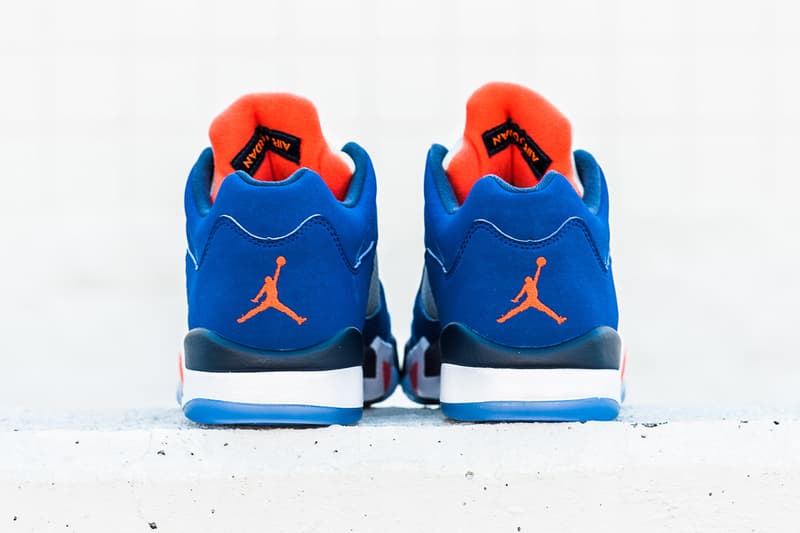 Air Jordan 5 Retro Low 全新配色設計「Knicks」