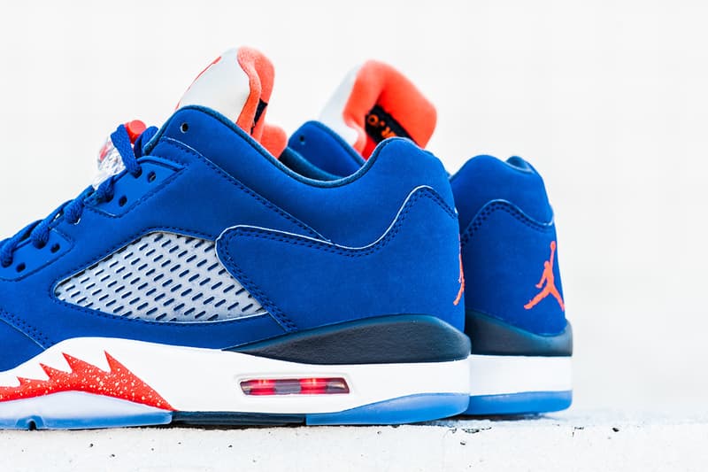 Air Jordan 5 Retro Low 全新配色設計「Knicks」