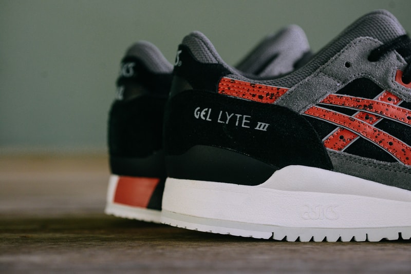 ASICS Tiger Gel-Lyte III 全新配色設計「Black Chili」