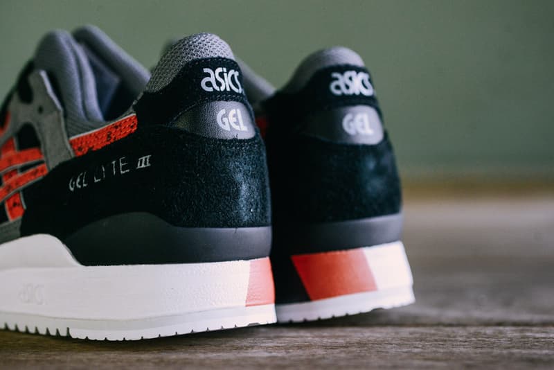 ASICS Tiger Gel-Lyte III 全新配色設計「Black Chili」