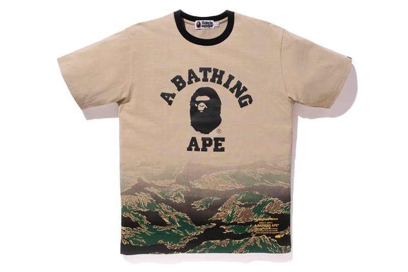 BAPE 2016 春夏 Tiger Striped Camo 系列