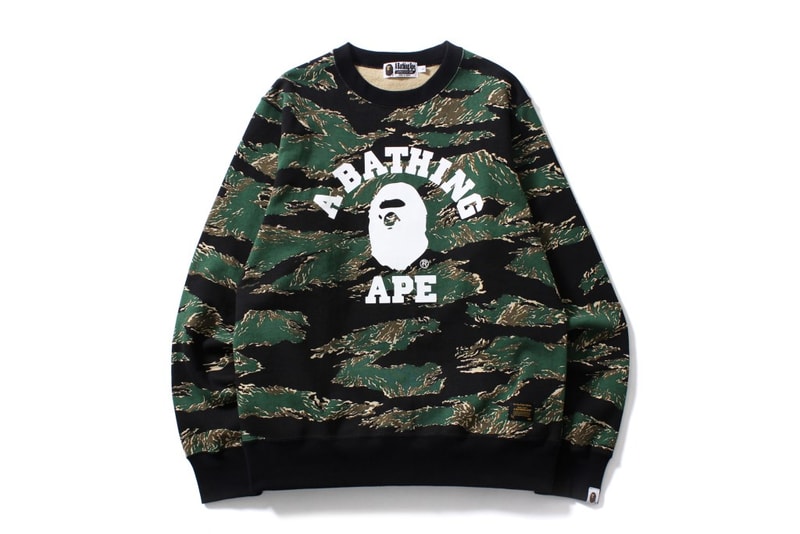 BAPE 2016 春夏 Tiger Striped Camo 系列