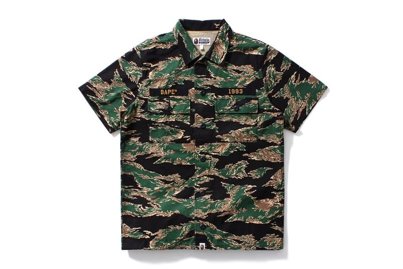 BAPE 2016 春夏 Tiger Striped Camo 系列