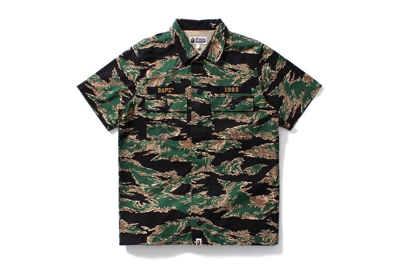 BAPE 2016 春夏 Tiger Striped Camo 系列