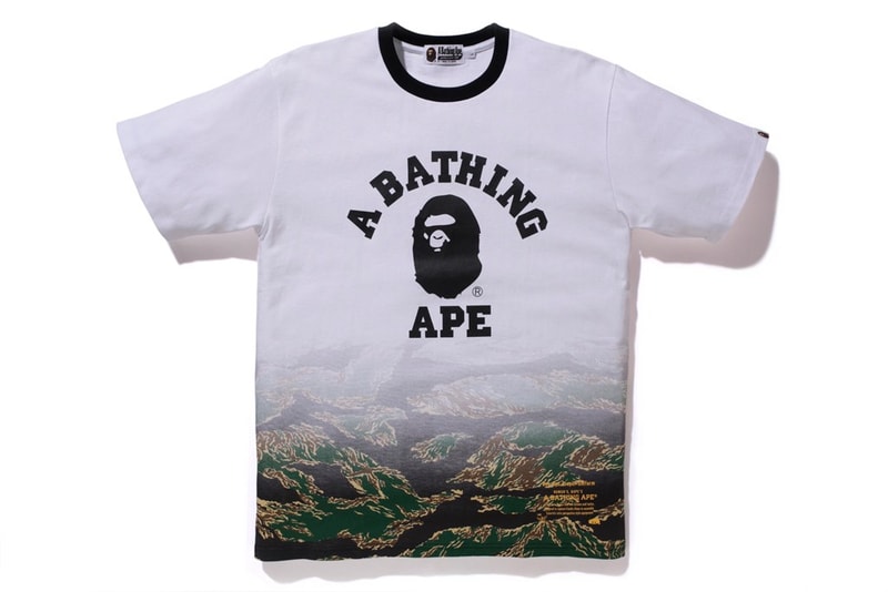 BAPE 2016 春夏 Tiger Striped Camo 系列