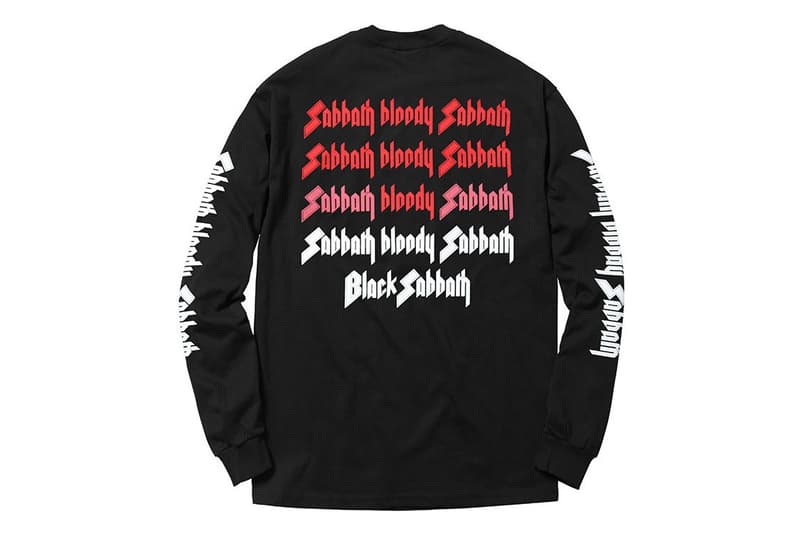 Black Sabbath x Supreme 2016 春夏聯名系列完整單品一覽