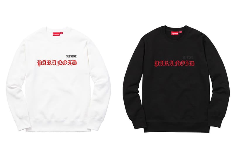 Black Sabbath x Supreme 2016 春夏聯名系列完整單品一覽