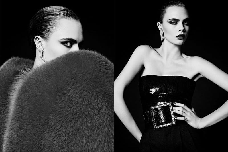 Cara Delevingne 親身演繹 Saint Laurent 新季造型