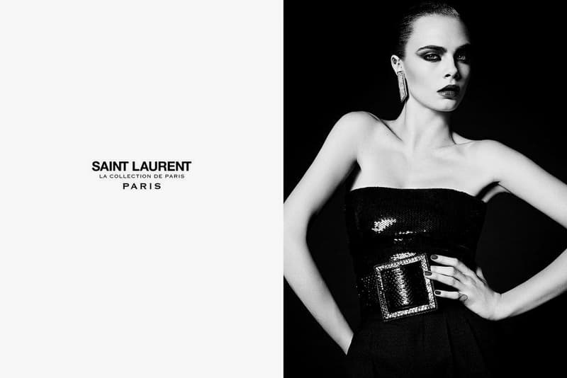 Cara Delevingne 親身演繹 Saint Laurent 新季造型