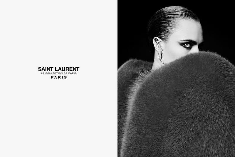 Cara Delevingne 親身演繹 Saint Laurent 新季造型